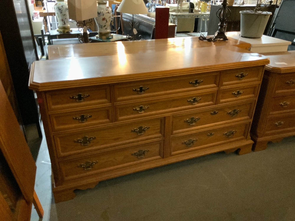 Basset Dresser w/ Mirror