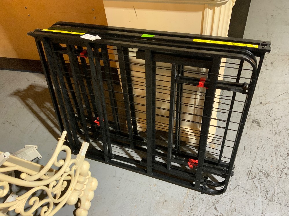 2pc Queen Size Folding Bed Frame