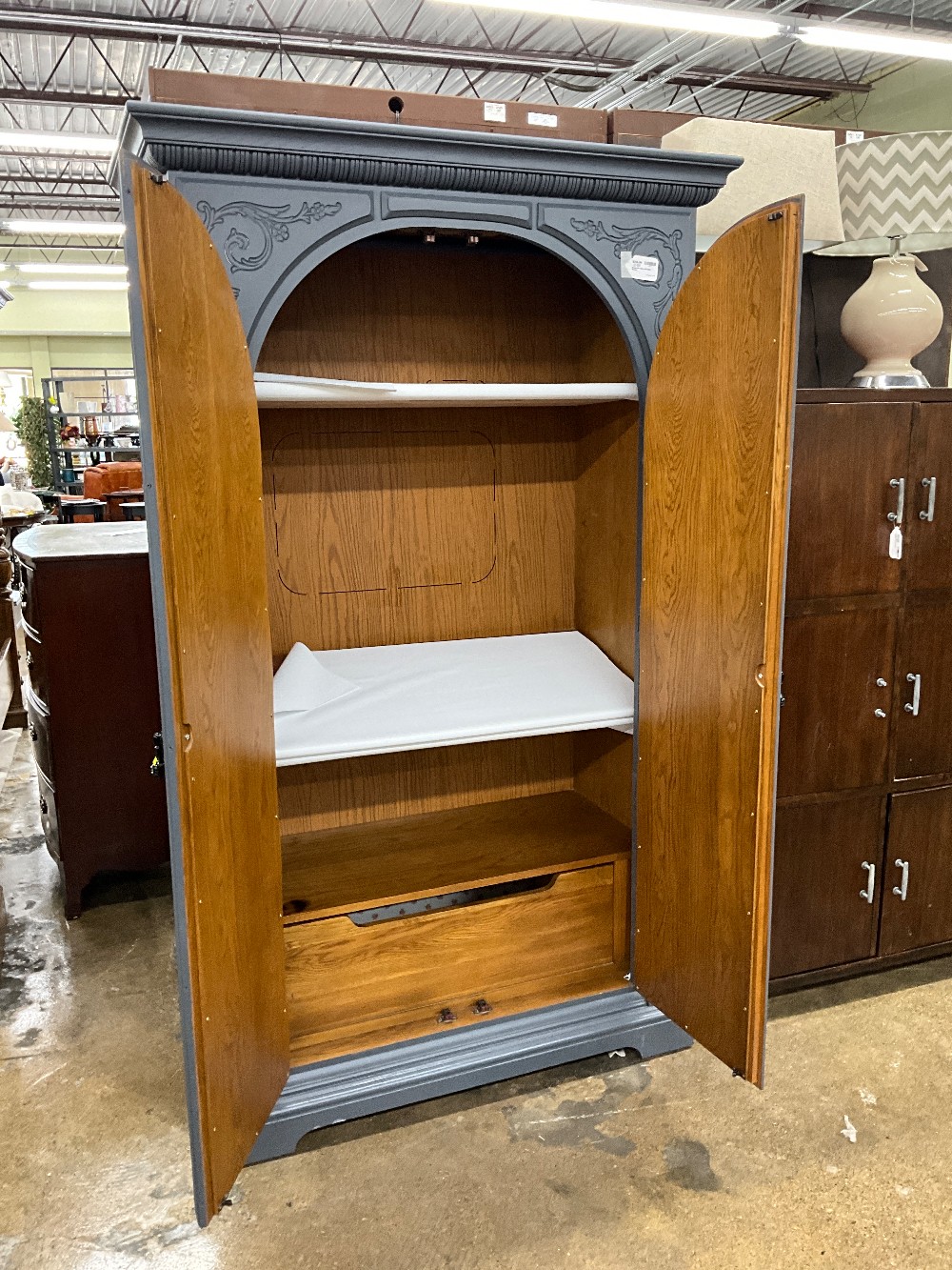 American Drew Painted Armoire