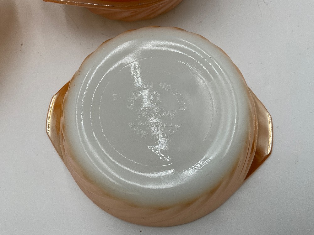 Fire King Soufle Dish Set of 6