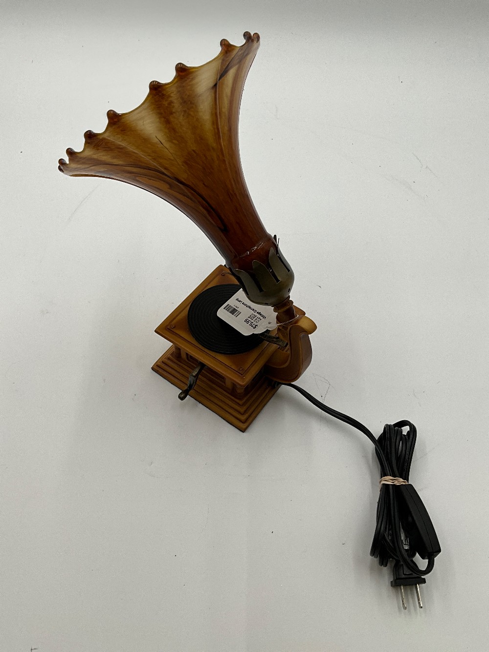 Vintage Gramaphone Lamp