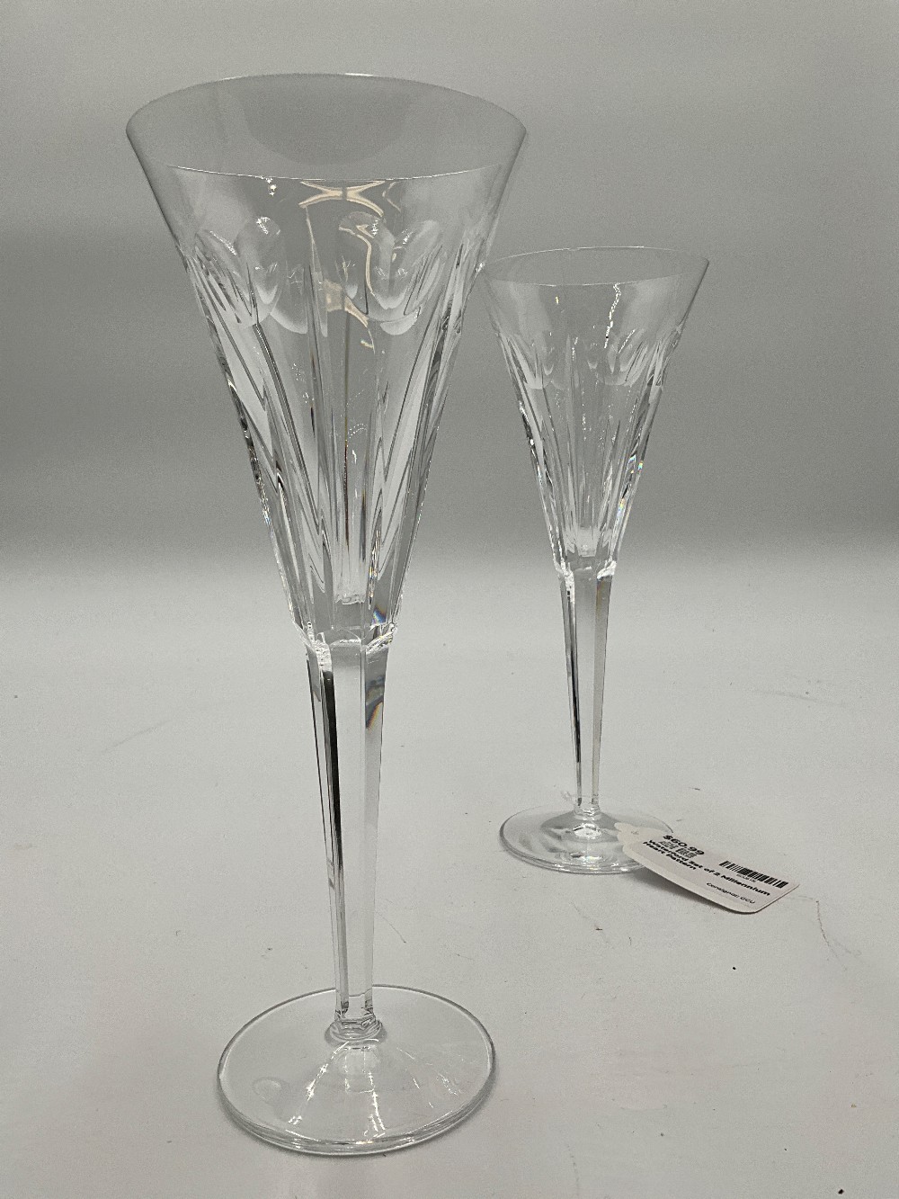 Waterford Set of 2 Millennium Heart Pattern