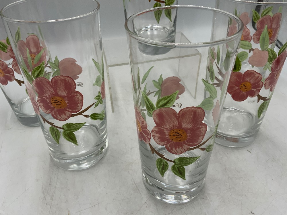 Set of 6 Franciscan Glasses