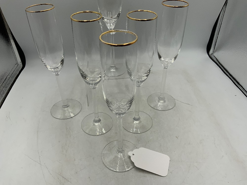 Lenox McKinley Champaigne Glass Set of 6