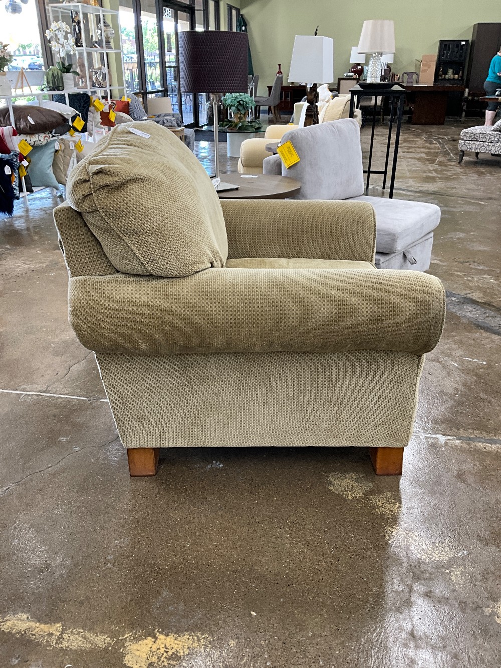 Tan Accent Chair