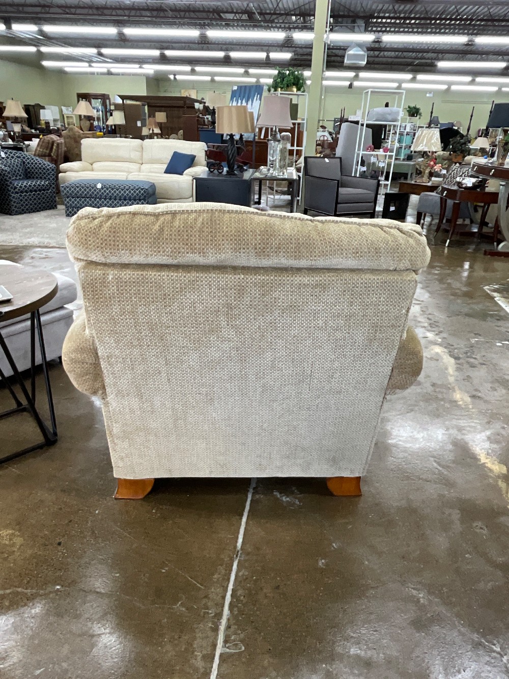 Tan Accent Chair