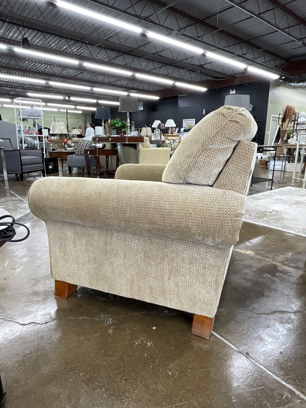 Tan Accent Chair