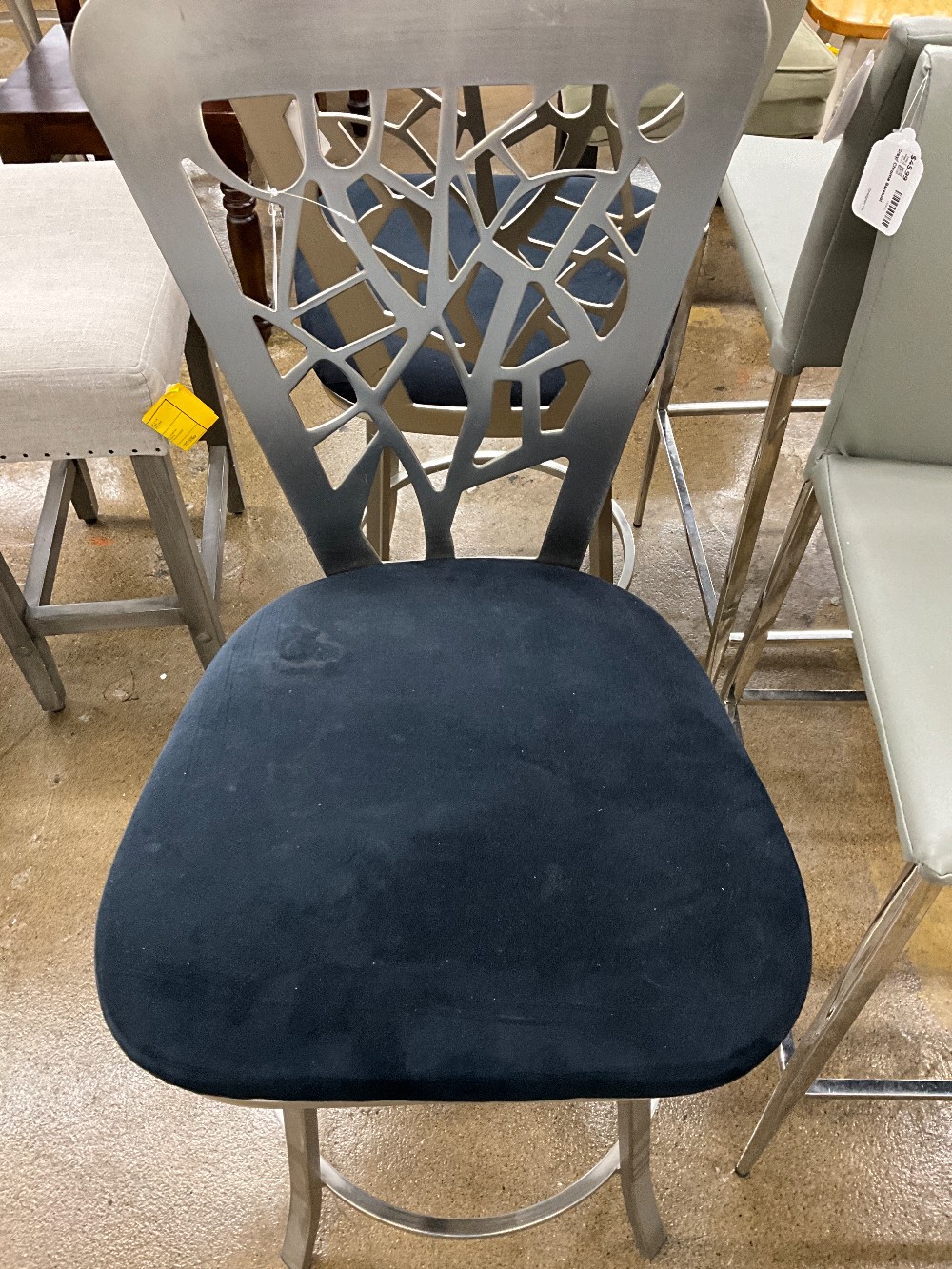 Contemporary Swivel Barstool