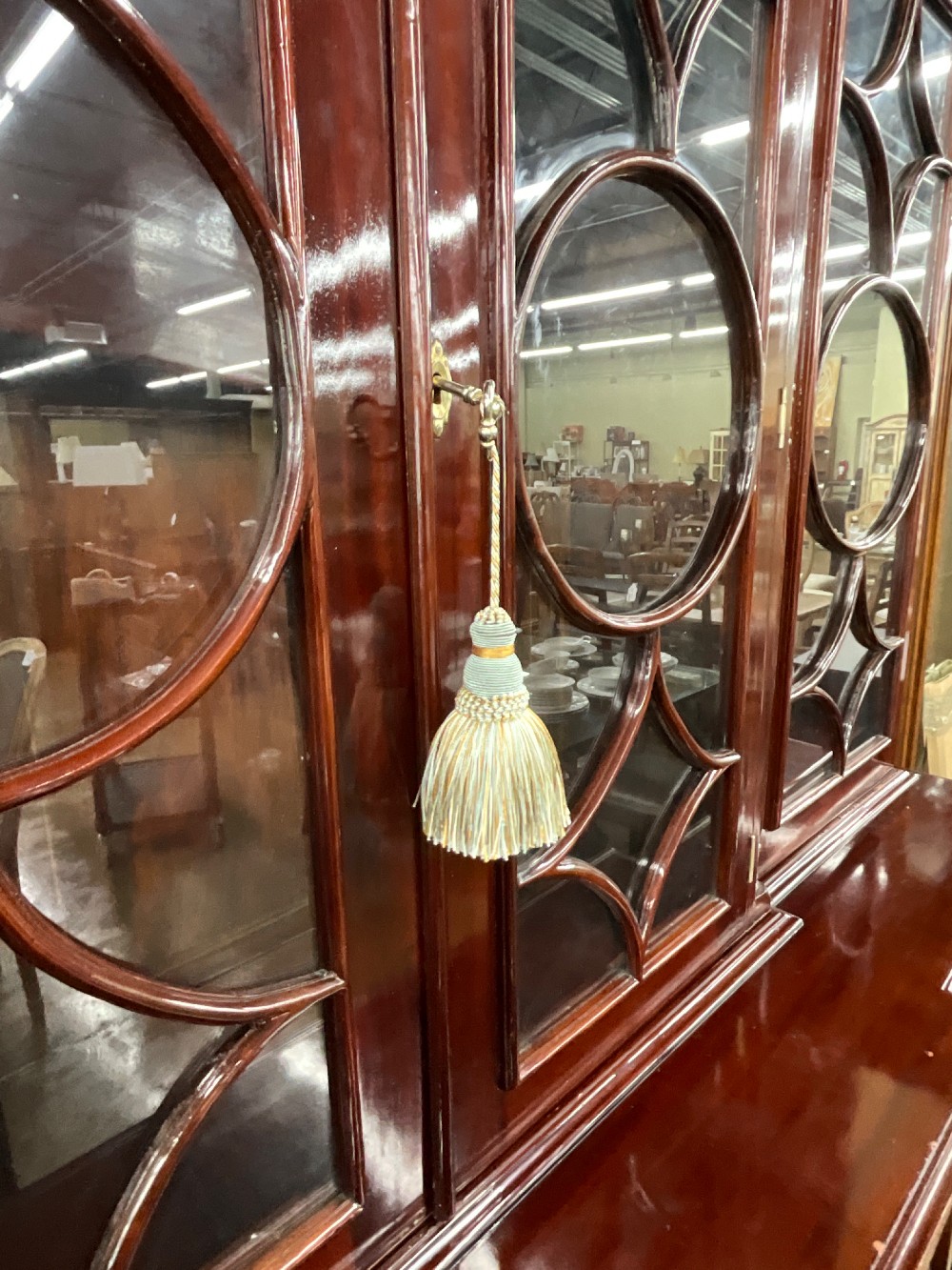 Dark Wood Hutch