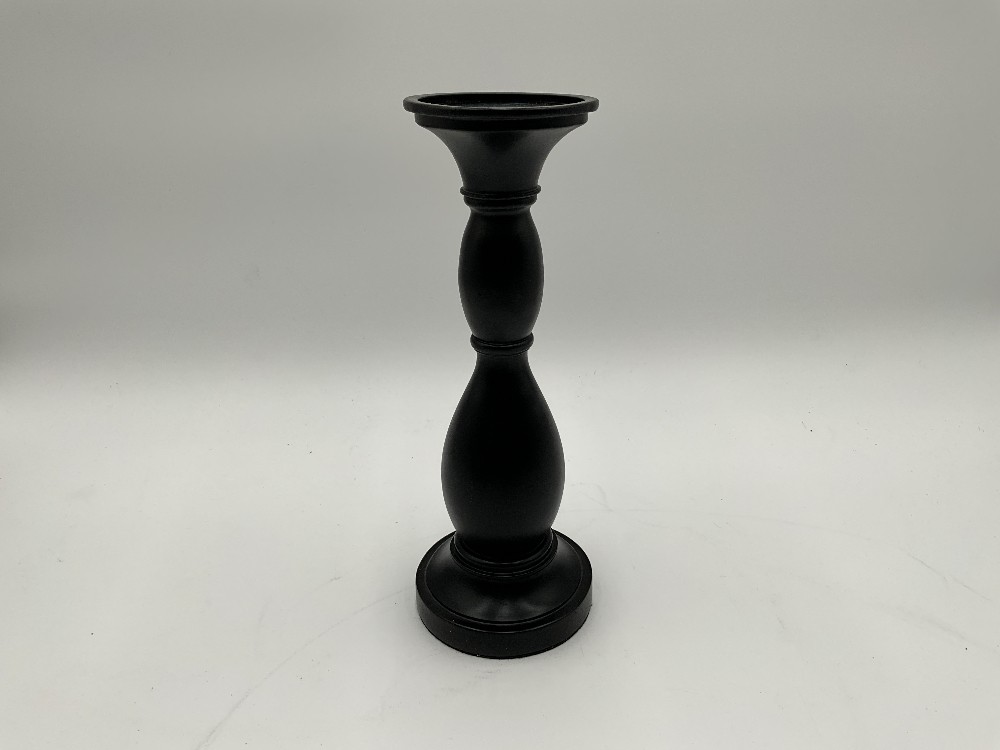 Longaberger Black Candle Holder Set