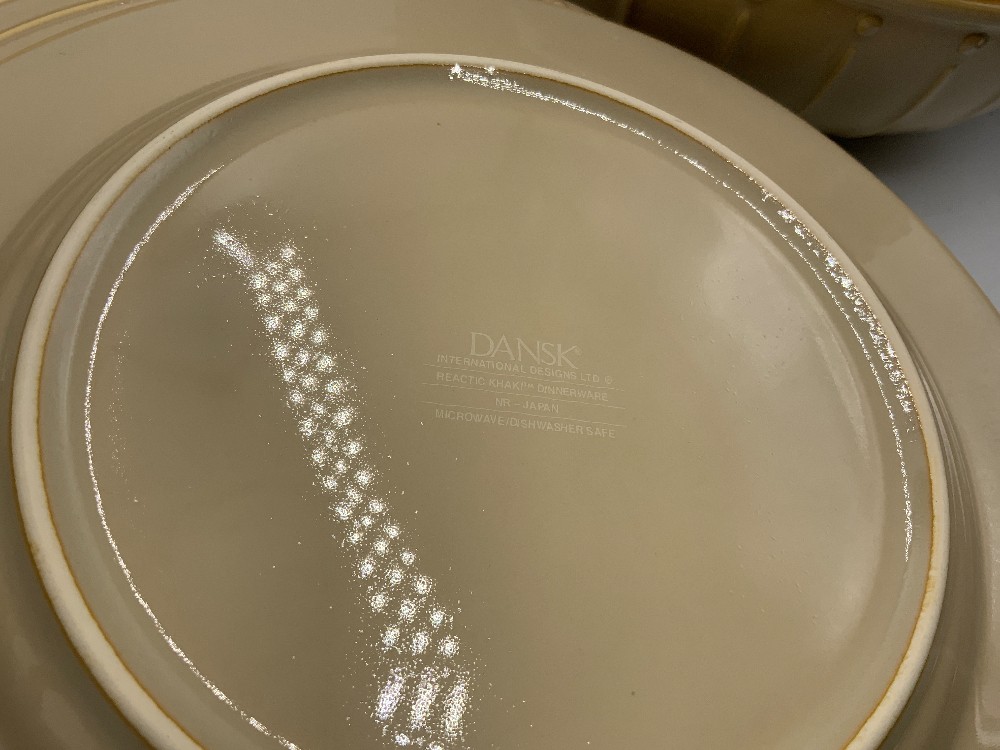 Dansk Reactic Khaki 22pc Dish Set