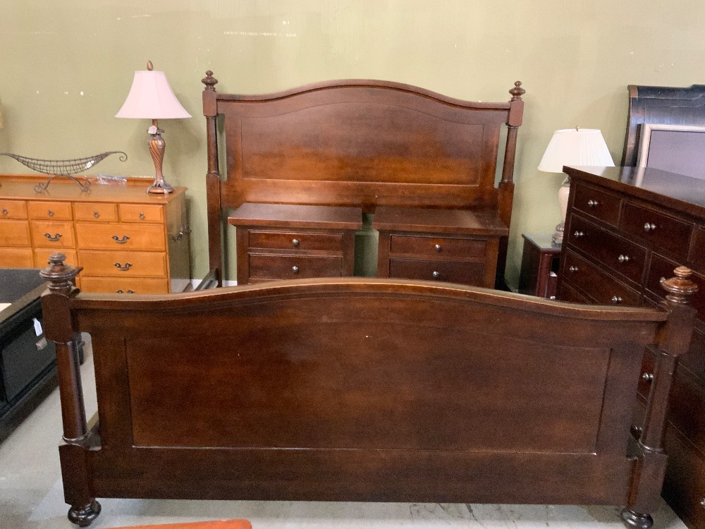Restoration Hardware King Bed