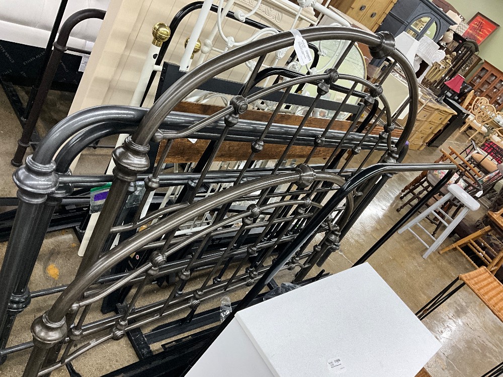 Metal Queen Headboard, Footboard & Rails