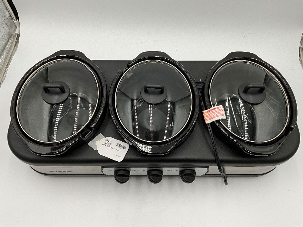 Bella Triple Slow Cooker