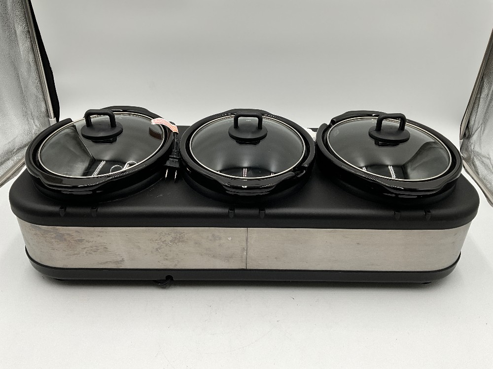 Bella Triple Slow Cooker