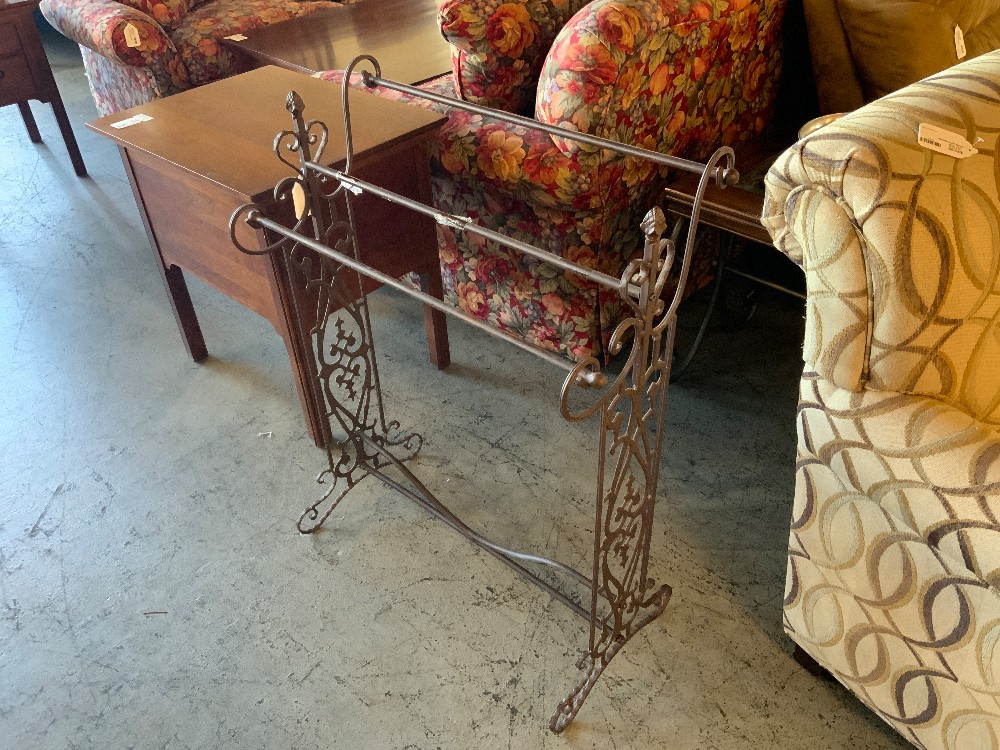 Cast Iron Quilt Rack