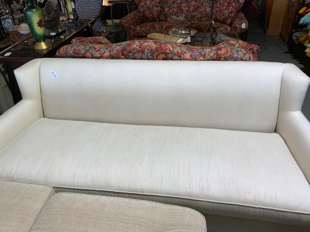 Schnadig Home Collection White Sofa