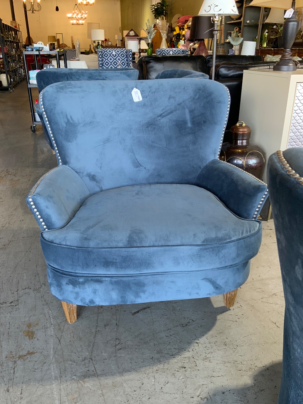 Blue Accent Chair