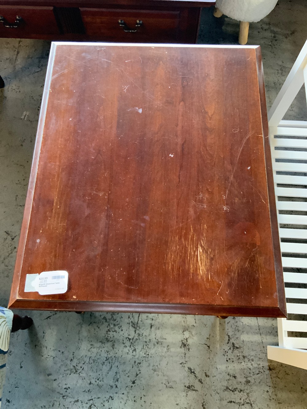 Broyhill Wood End Table W/Drawer