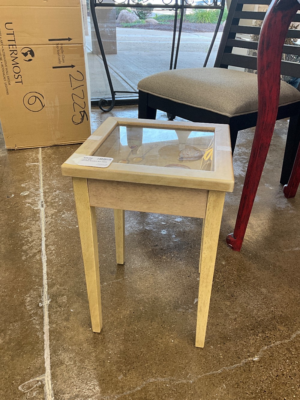 Bombay Shadow Box Table