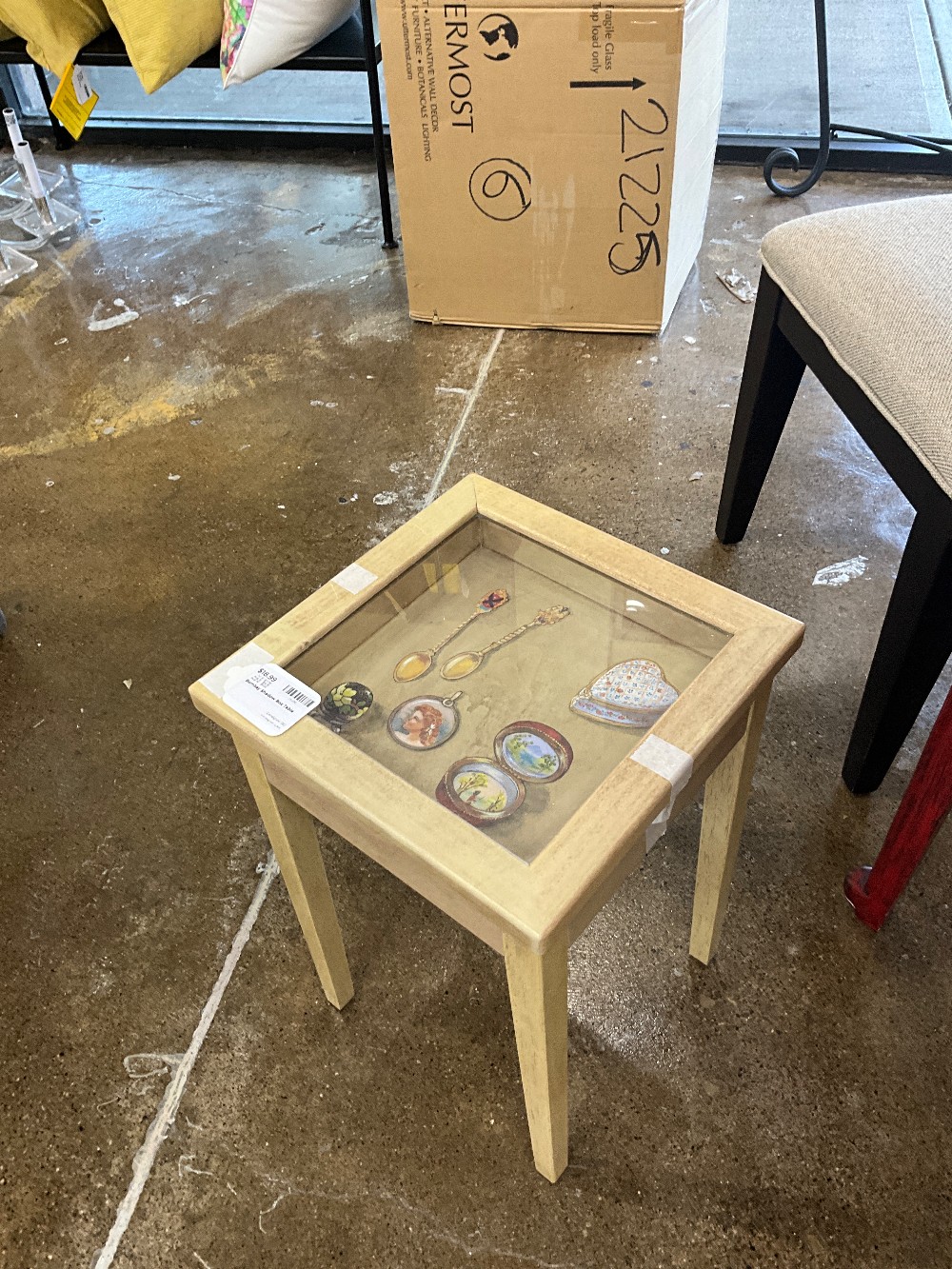 Bombay Shadow Box Table