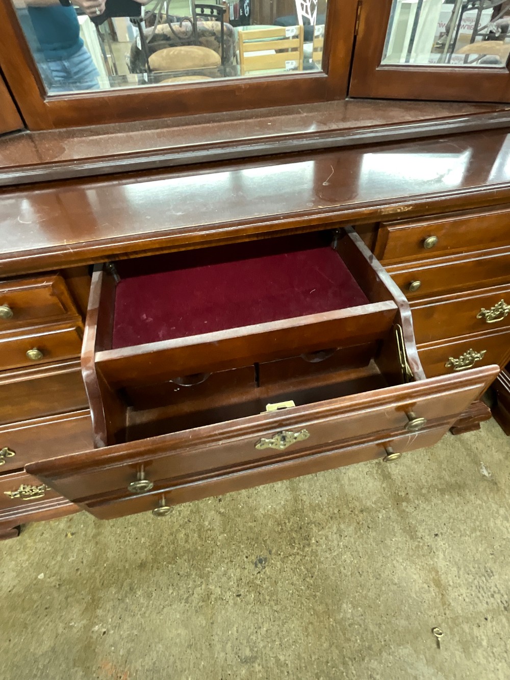 Michael Howard Dresser w/ Mirror