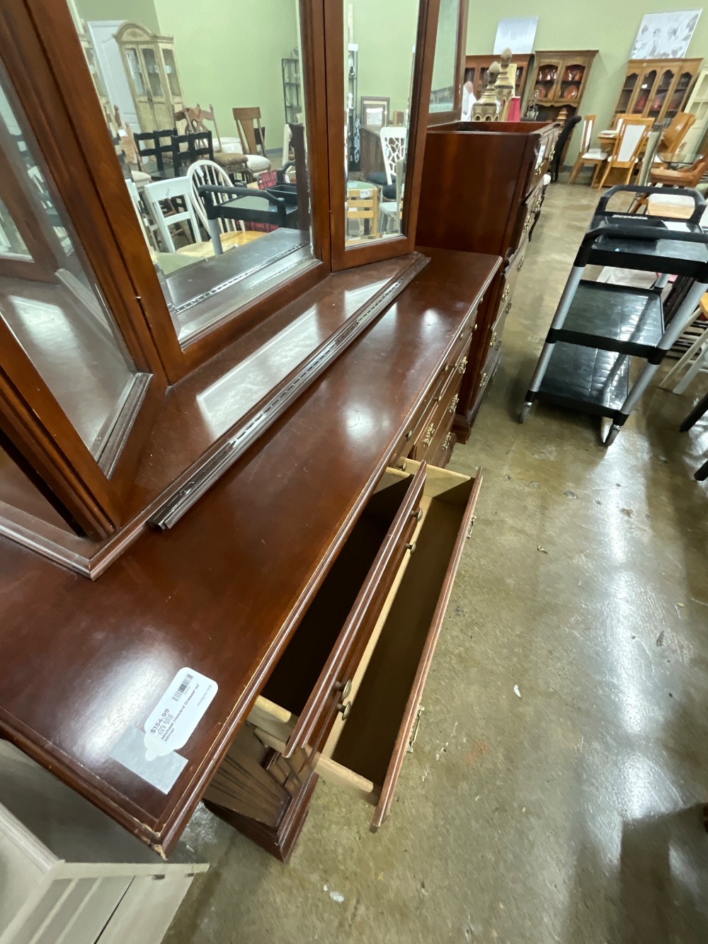 Michael Howard Dresser w/ Mirror