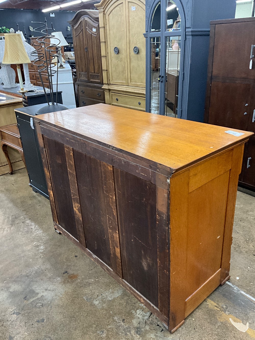 Antique Wood Carved Buffet