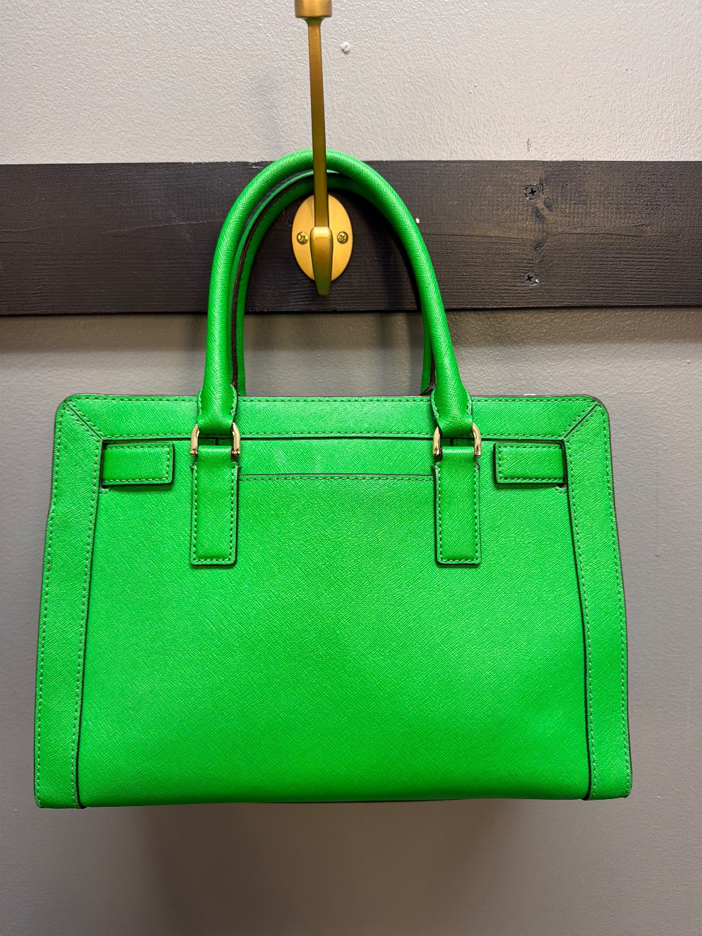 Green Michael Kors Purse