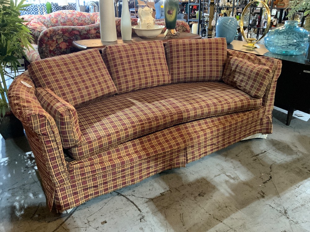 Plaid Couch
