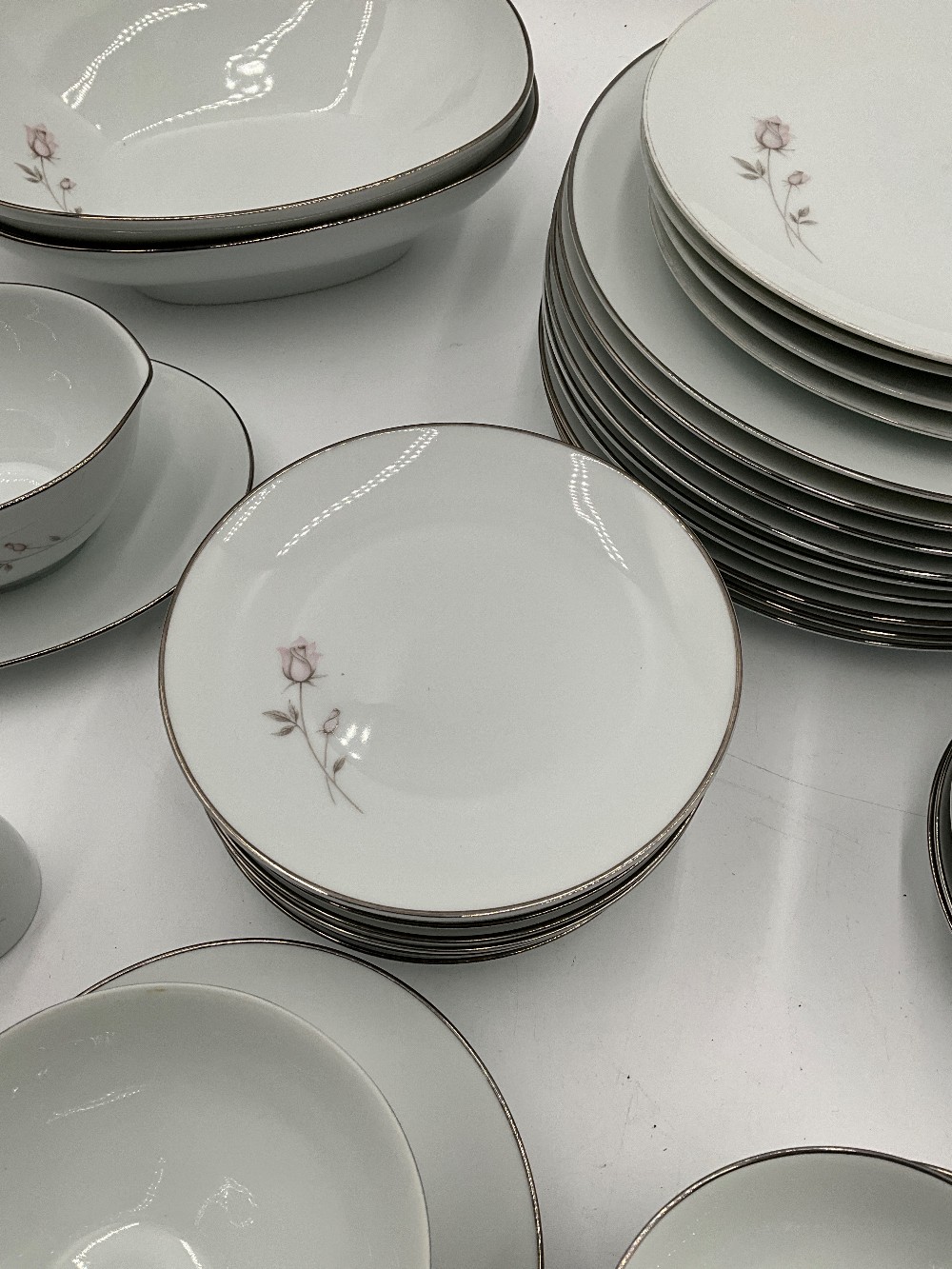 Noritake Pasadend China - 4 place setting w/ Serving Pieces