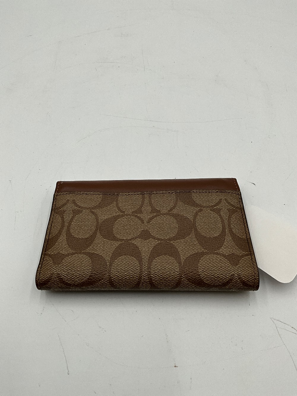 Coach Tan Leather Wallet