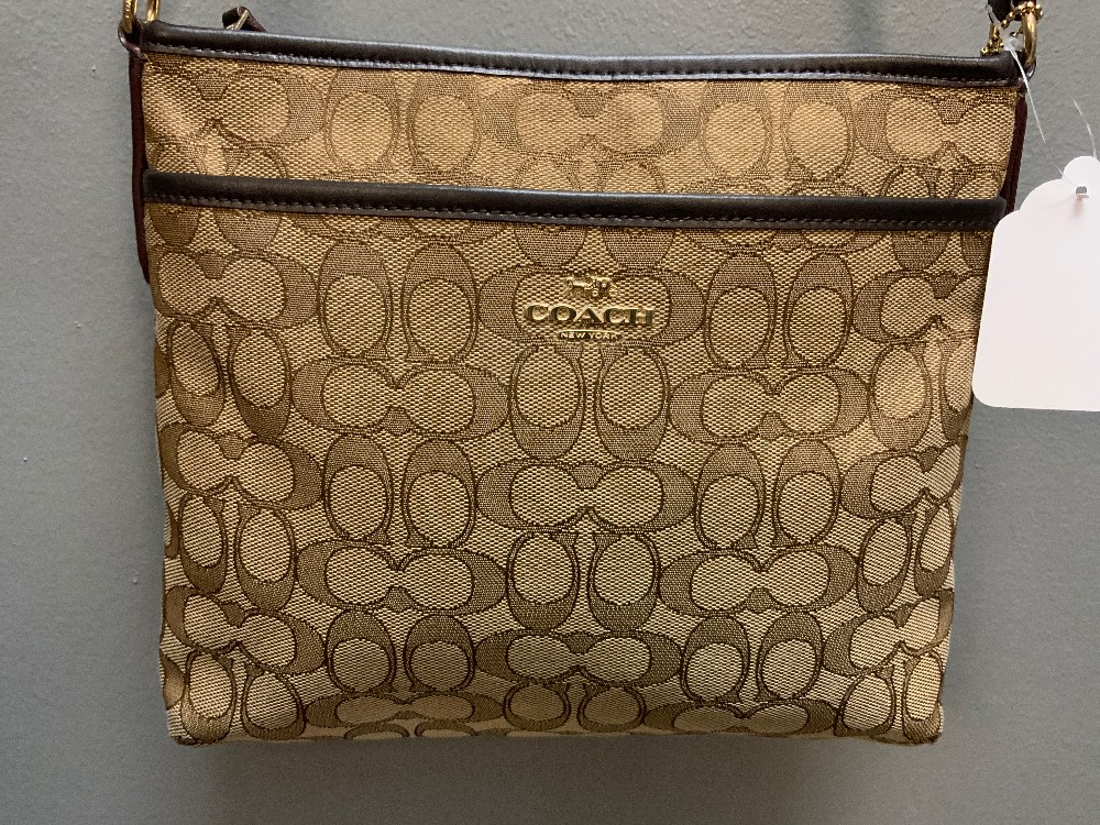 Brown Coach Crossbody