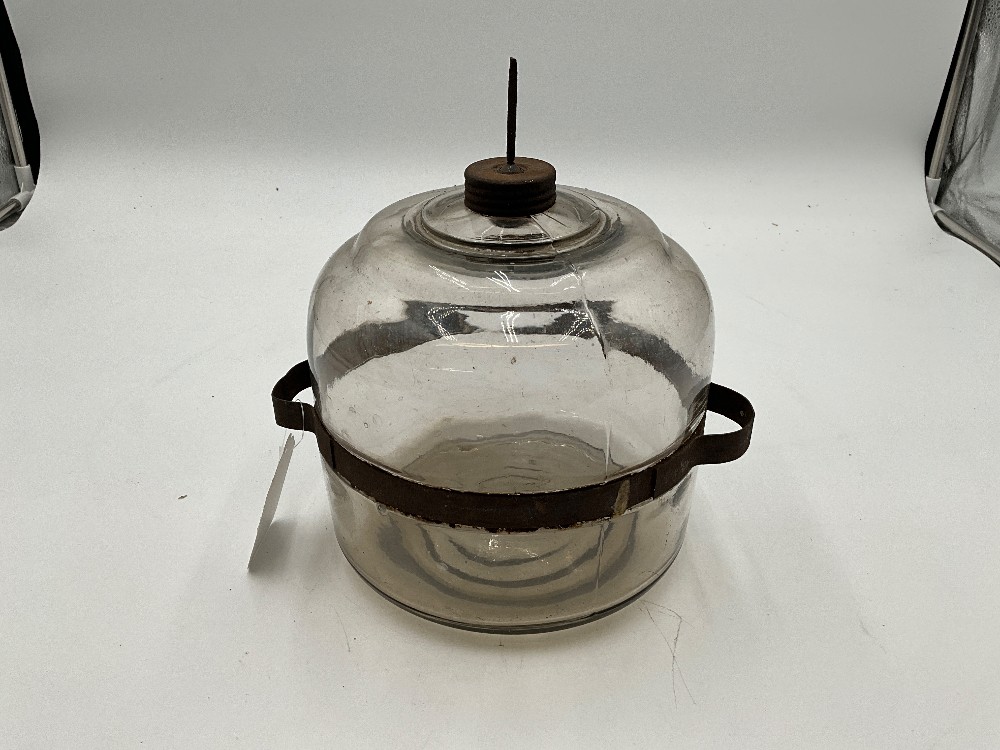 Vtg Glass Oil Dispenser