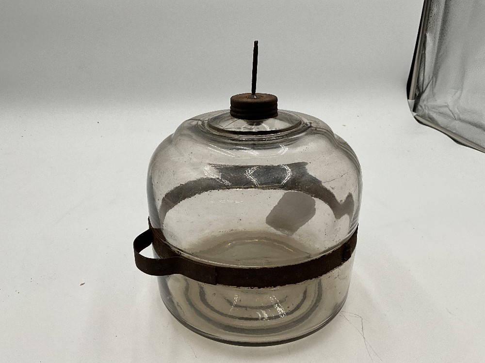 Vtg Glass Oil Dispenser