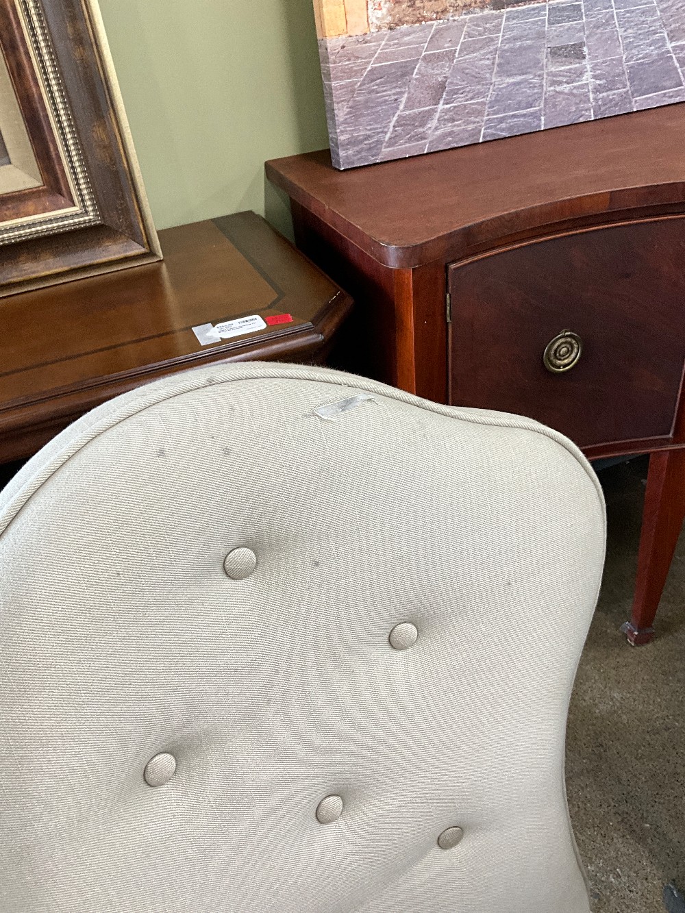 Bernhardt Table with 2 Leaves, Pads & 10 Chairs