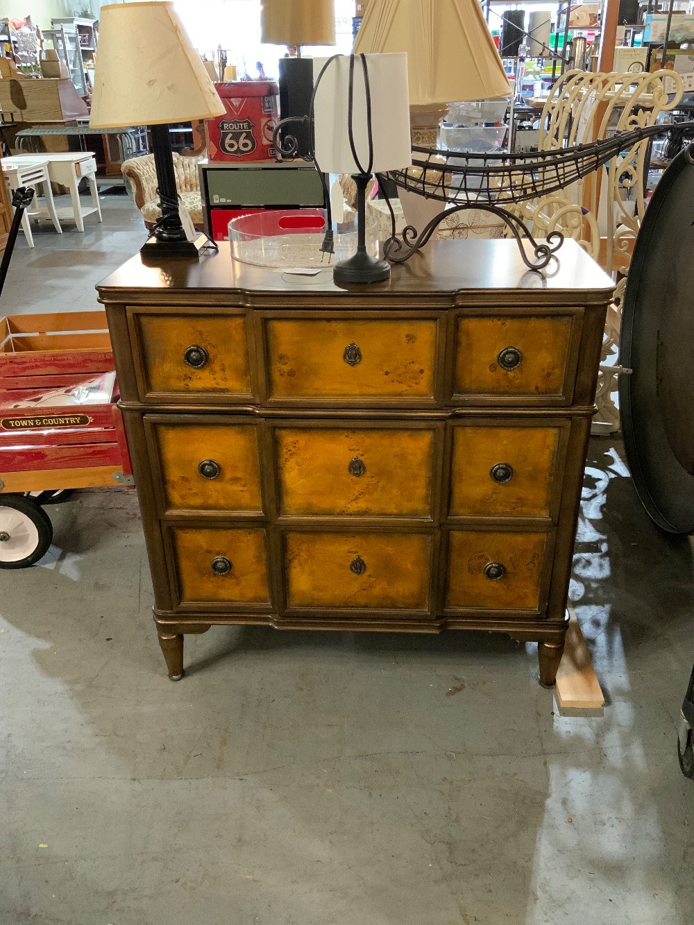 Wood Chest Drawers