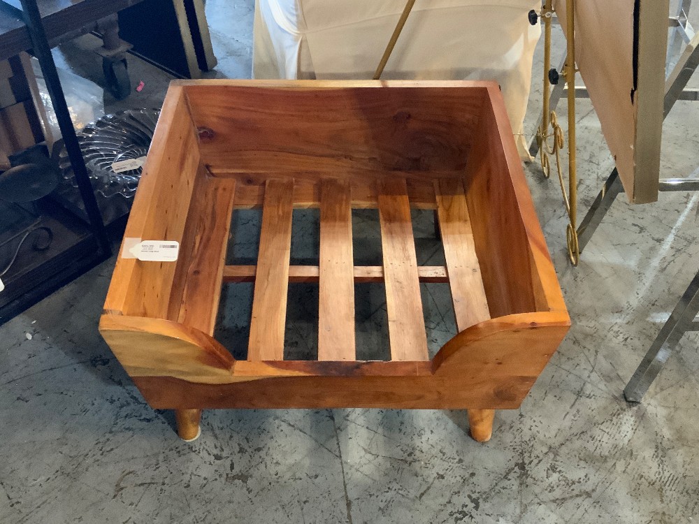 Wood Dog Bed