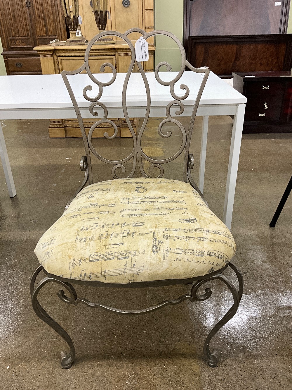 Bombay Musical Metal Accent Chair