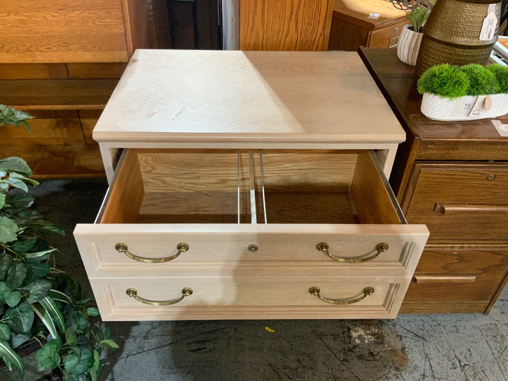 Light Wood File Cabinet
