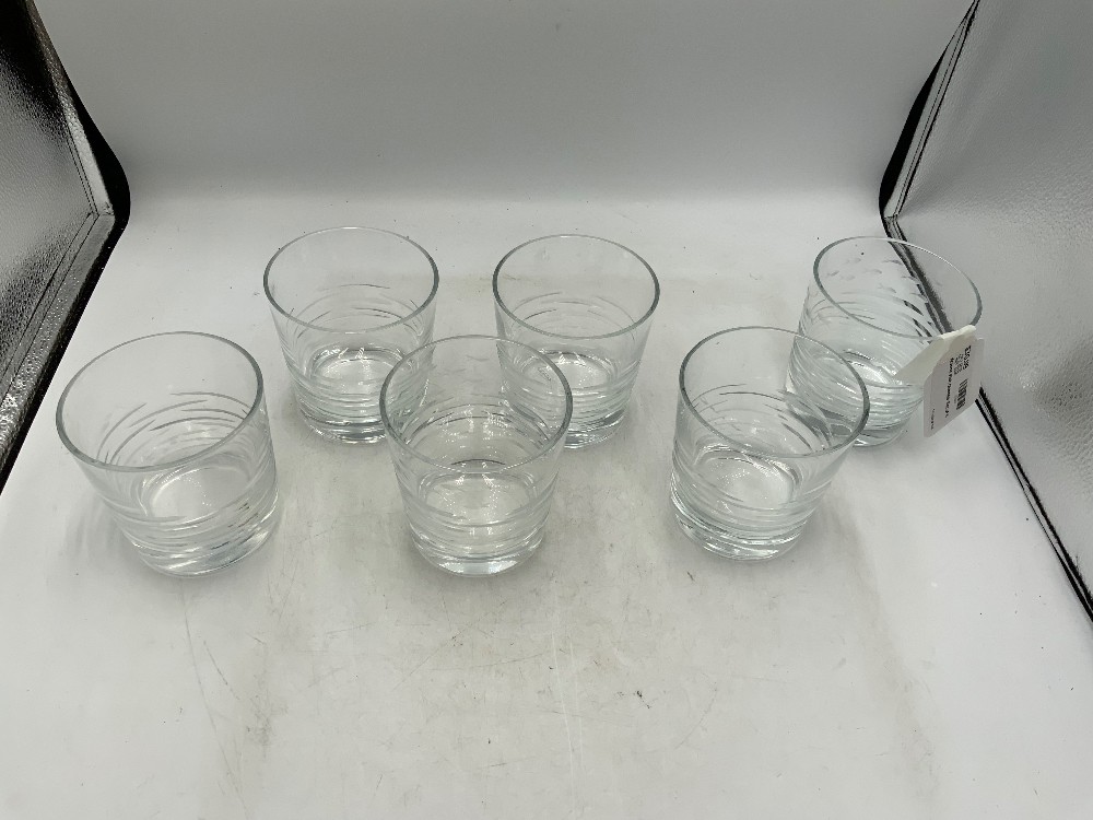Krosno Fish Glasses- Set of 6