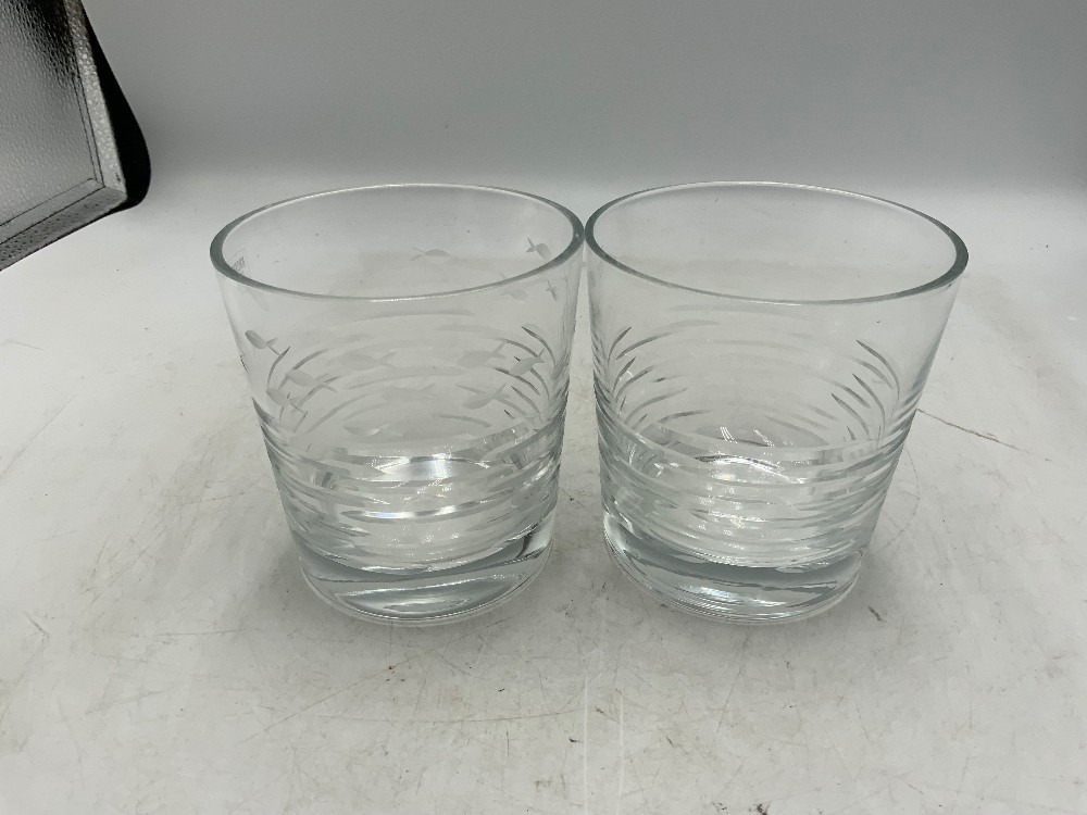 Krosno Fish Glasses- Set of 6