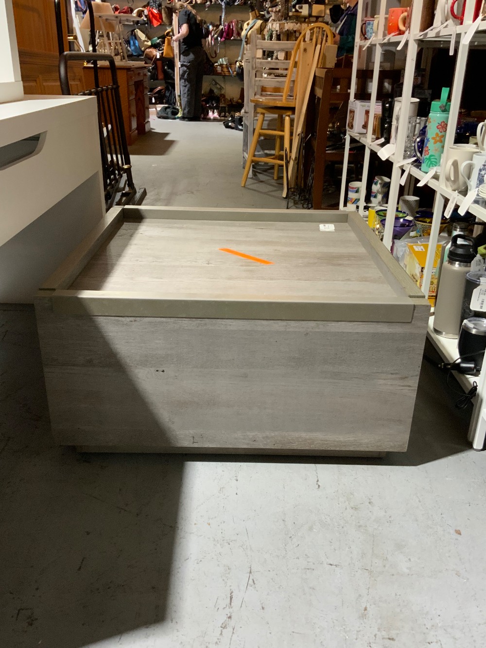 Square Gray Coffee Table