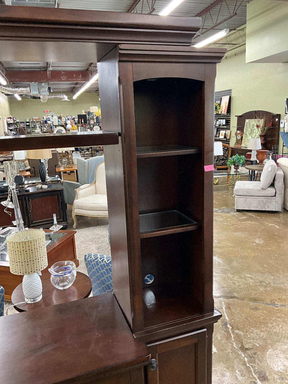 Cherry Wood Entertainment Center