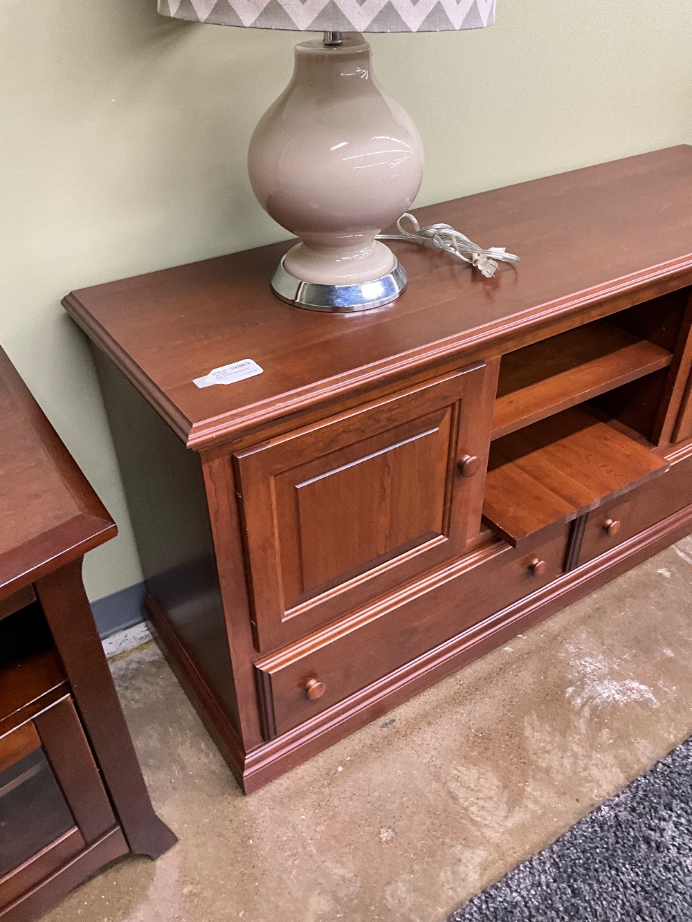 Solid Wood Entertainment Center