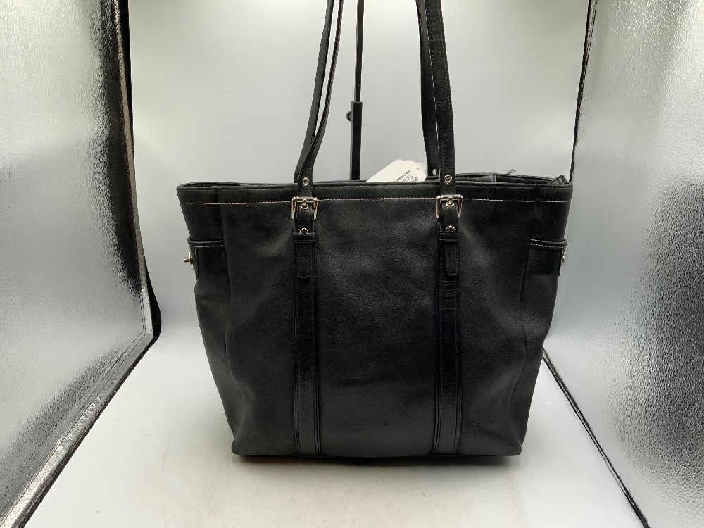 Black Coach Tote