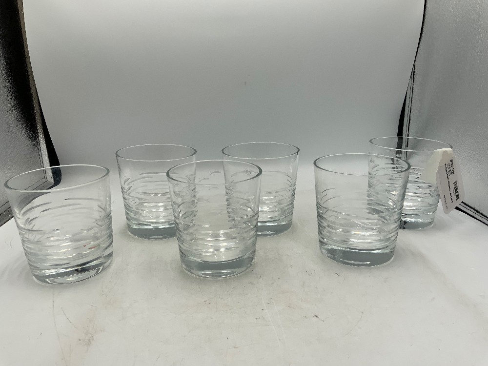 Krosno Fish Glasses- Set of 6