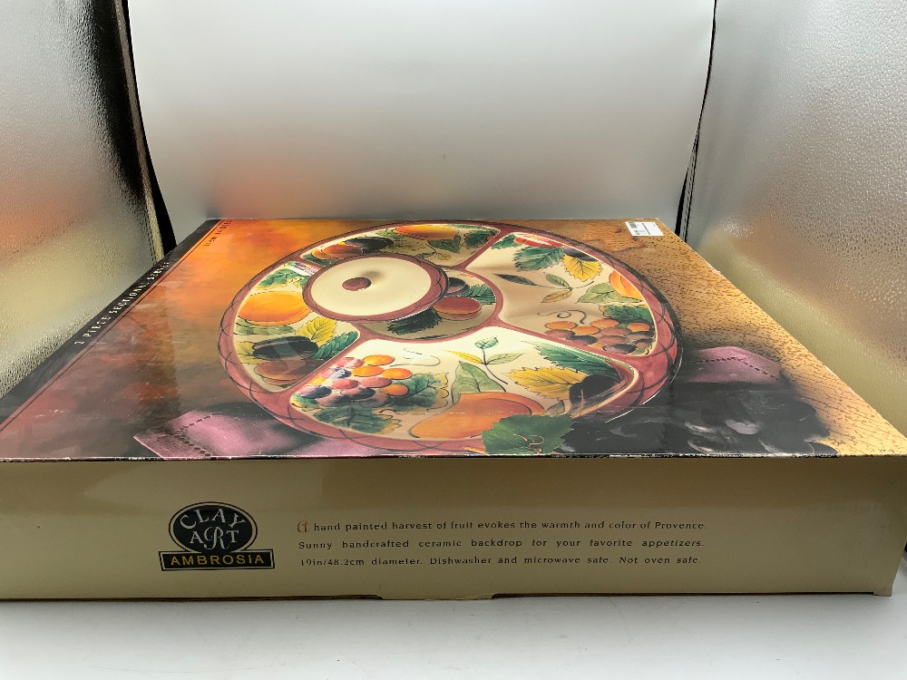 Clay Art 2pc Sectional Server