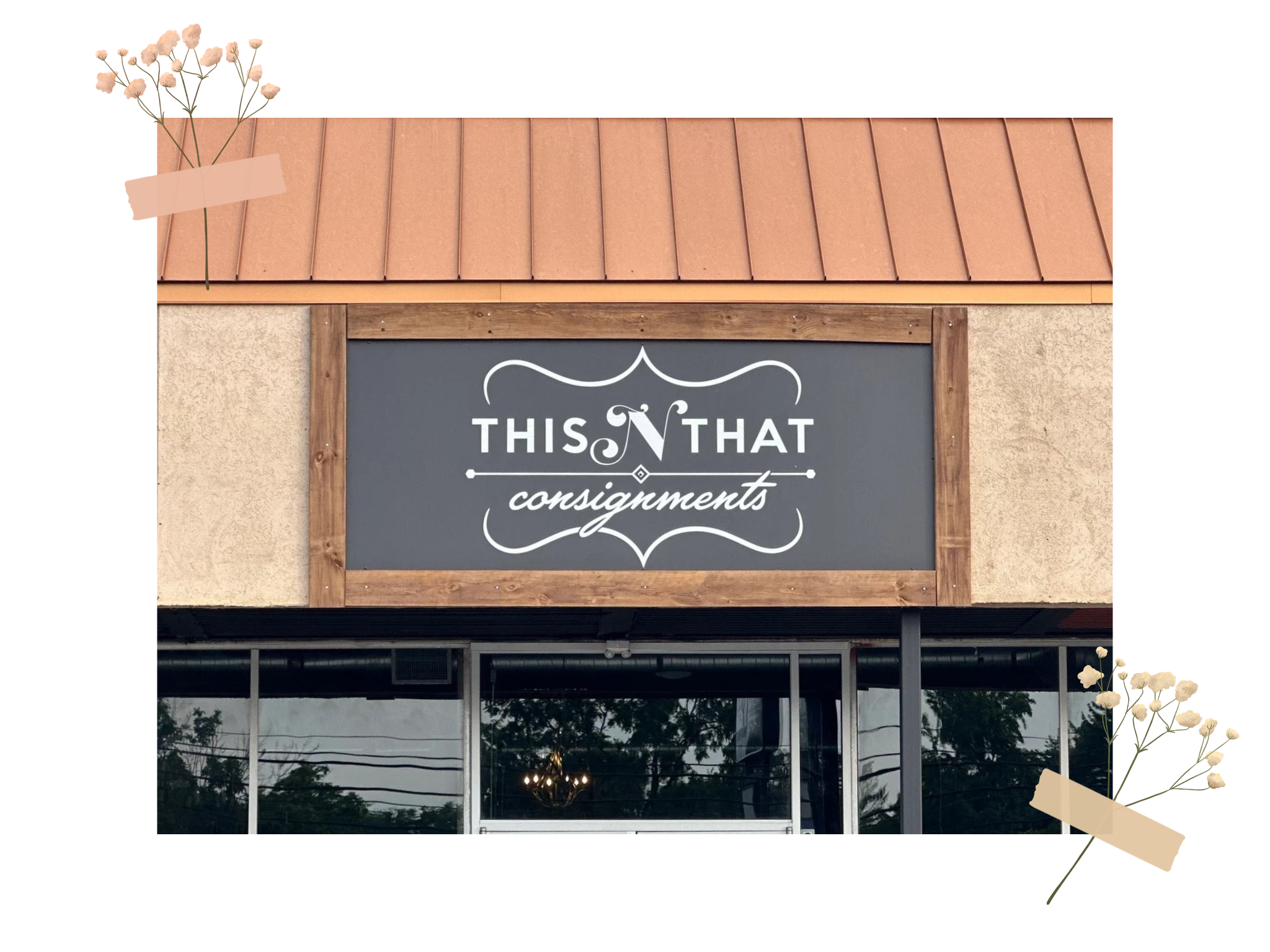 A photo of the This N That storefront.