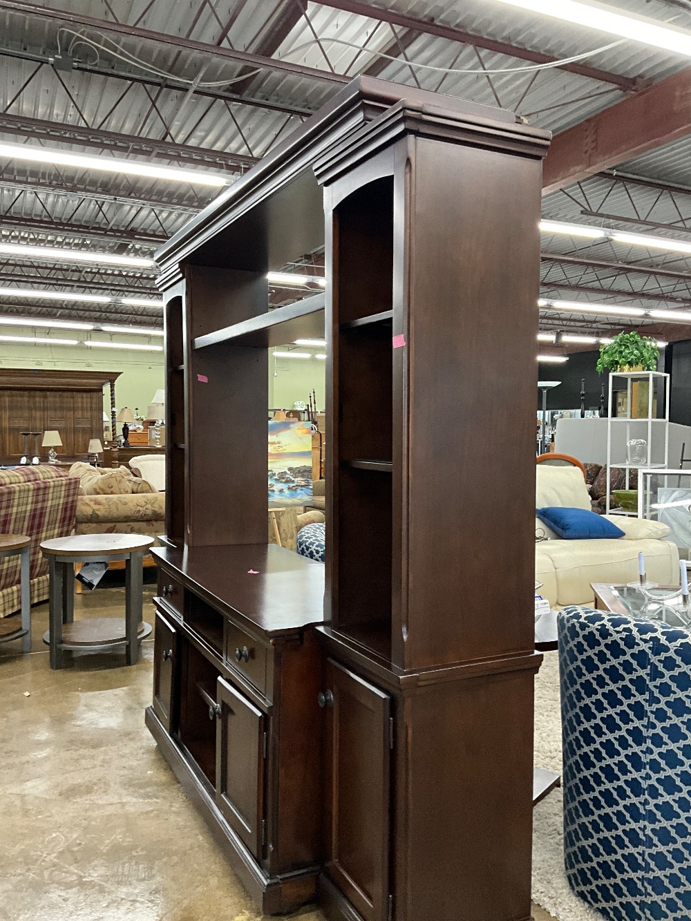 Cherry Wood Entertainment Center